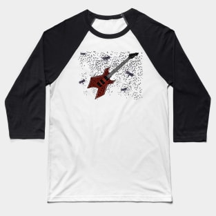 Guitar Baseball T-Shirt